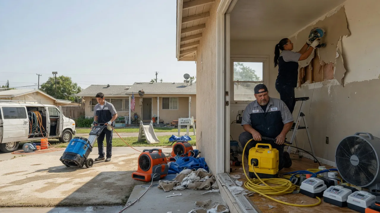 Water Damage Restoration in Tracy, CA near me